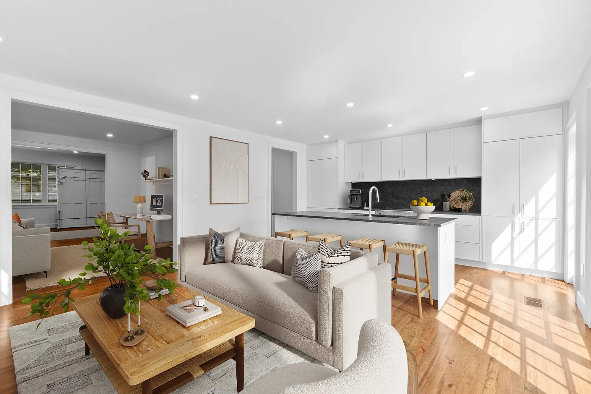 interior residential building apartment